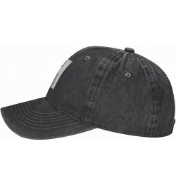 Jean Music Michel and Basquiat Baseball Cap Washed Denim Vintage Unisex Adjustable Classic Soft Cotton Cap Black Black $13.87...