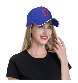 Wings Morocco Flag Baseball Cap for Men Women Blue $11.96 Baseball Caps