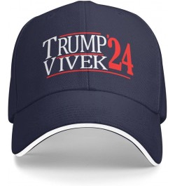 Hat Vivek Ramaswamy Donald Trump for President 2024 USA President Baseball Cap Men Trucker Hat Women Dad Cap Black Navy Blue ...