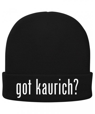 got kaurich? - Soft Adult Beanie Cap Black $17.18 Skullies & Beanies