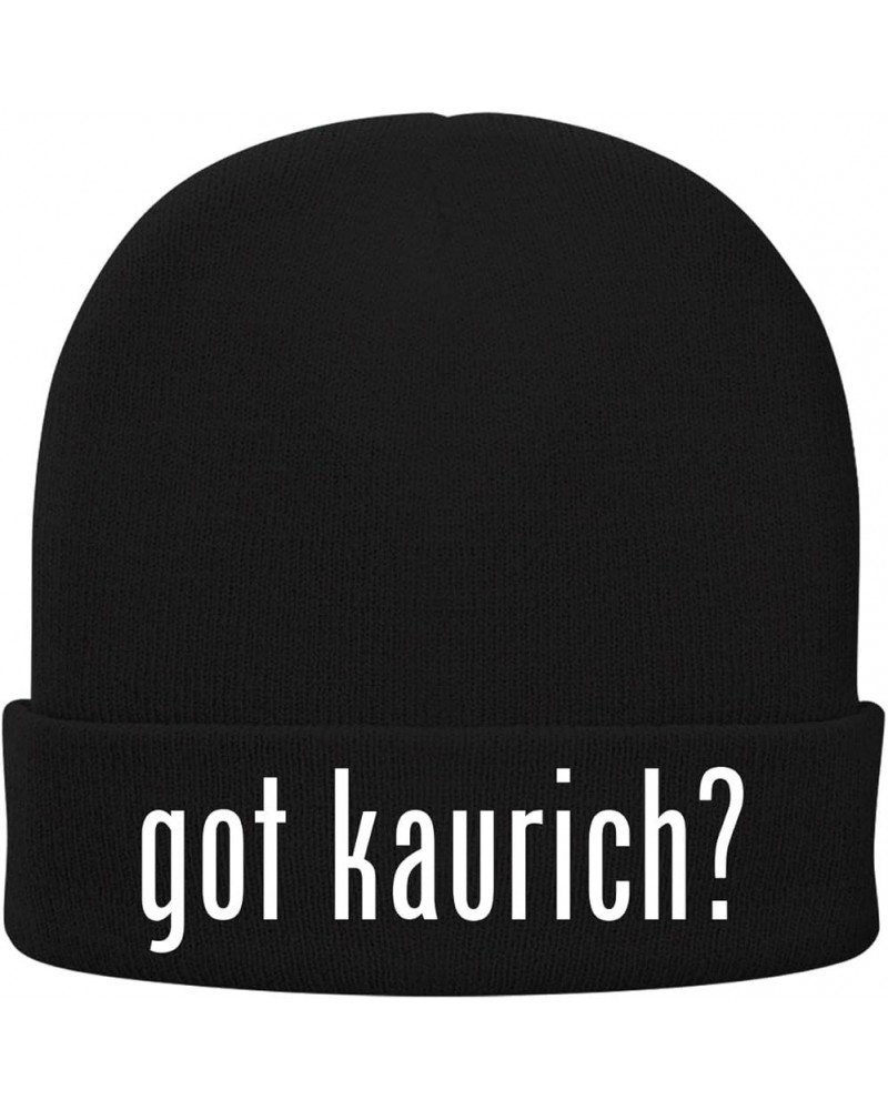 got kaurich? - Soft Adult Beanie Cap Black $17.18 Skullies & Beanies