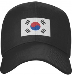 Flag of South Korea Baseball Caps for Men Women Hat Adjustable Cap Trucker Hats Dad Cap Black $8.98 Baseball Caps