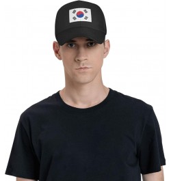 Flag of South Korea Baseball Caps for Men Women Hat Adjustable Cap Trucker Hats Dad Cap Black $8.98 Baseball Caps