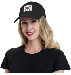 Flag of South Korea Baseball Caps for Men Women Hat Adjustable Cap Trucker Hats Dad Cap Black $8.98 Baseball Caps