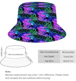 Hip Pop Fishermen Caps for Women Men Teens, Wide Brim Fitted Boonie Hat Sun Cap Design (557) $7.41 Sun Hats