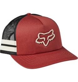 Women's Standard Boundary Trucker Hat Red Clay $17.13 Baseball Caps