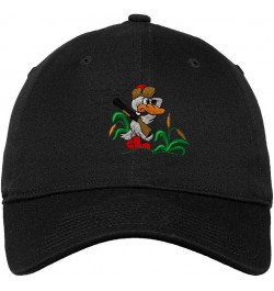 Soft Baseball Cap Duck Hunter Embroidery Hunting Duck Hunter Twill Cotton Dad Hats for Men & Women Black Design Only $16.23 B...