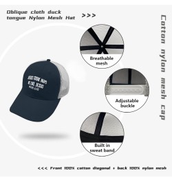 Funny Trucker Hat Jesus Fitted Trucker Hats for Men Golf Trucker Hats Trendy Vintage Hiking Cap Marine Blue $12.43 Baseball Caps