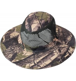 Double-Sided Camouflage Fishing Hats for Men and Women Sun Visor Cap with String Round Brim Dacron L2-a $8.99 Sun Hats