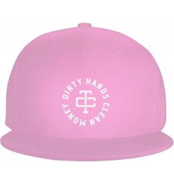 Dirty-Hands-Clean-Money Flag Denim Hats Cowboy Knit hat Fisherman's hat Baseball Caps Pink $13.05 Baseball Caps