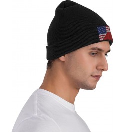 American Tonga Flag Crafted Comfort Premium Yarn Beanies for All Seasons Black $12.84 Skullies & Beanies