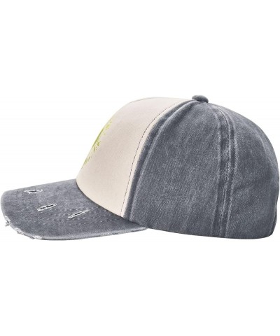 Sunflower Lyrics Adult Washed Cowboy Hat Baseball Hat Outdoor Travel Hat Denim Hat Gray $19.57 Cowboy Hats