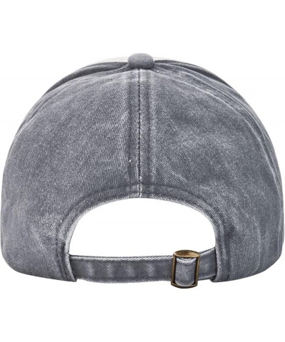 Sunflower Lyrics Adult Washed Cowboy Hat Baseball Hat Outdoor Travel Hat Denim Hat Gray $19.57 Cowboy Hats