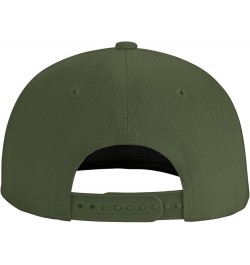 I'm Eggscellent Hat Black Flat Brim Trucker Hats Adjustable Trendy Baseball Cap Moss Green $11.15 Baseball Caps