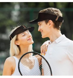 Black Guitar Sunshade Empty top hat, Breathable, Velcro Adjustable Cap, with Sweatband, no Blocking Sight, Tennis Ball Cap, S...