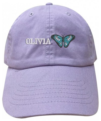 Ps1400 Unisex Pastel Stitching Embroidery Custom Logo Text Cotton Baseball Caps Lilac $10.25 Baseball Caps