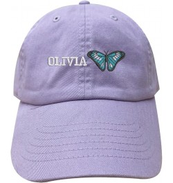 Ps1400 Unisex Pastel Stitching Embroidery Custom Logo Text Cotton Baseball Caps Lilac $10.25 Baseball Caps