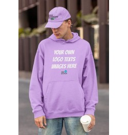 Ps1400 Unisex Pastel Stitching Embroidery Custom Logo Text Cotton Baseball Caps Lilac $10.25 Baseball Caps