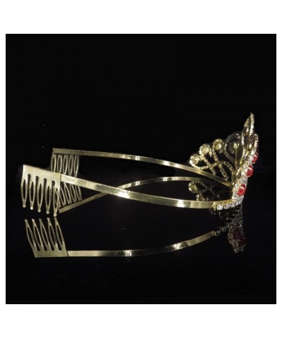 hair jewelry crown tiaras for women Crystal Bridal Tiaras and Crowns Princess Gold Tiara Rhinestone Wedding Hair Accessories ...