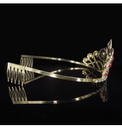 hair jewelry crown tiaras for women Crystal Bridal Tiaras and Crowns Princess Gold Tiara Rhinestone Wedding Hair Accessories ...