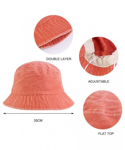 Men and Women Casual Summer Printed Outdoor Flat Top Sunshade Bucket Hat Bucket Hat Cow 1-grey $9.15 Sun Hats