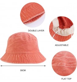 Men and Women Casual Summer Printed Outdoor Flat Top Sunshade Bucket Hat Bucket Hat Cow 1-grey $9.15 Sun Hats