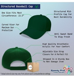 Baseball Cap Marketing Manager Marketer Acrylic Advertising Dad Hats for Men and Women Forest Green Personalized Text Here $1...