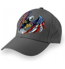 Eagle Printed Cap - White Head Eagle Cap- Eagle 2024 for Man - Woman - Children - Eagle Hat H0031 $14.31 Newsboy Caps