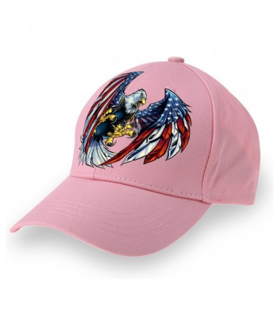 Eagle Printed Cap - White Head Eagle Cap- Eagle 2024 for Man - Woman - Children - Eagle Hat H0031 $14.31 Newsboy Caps