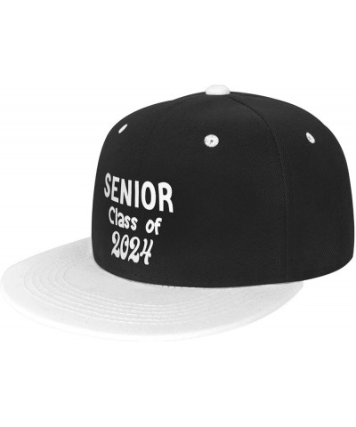 Senior Class of 2024 Senior 2024 Baseball Cap Women Cowboy Hat Trucker Hat Men Dad Hat Snapback Hat White White $10.98 Baseba...