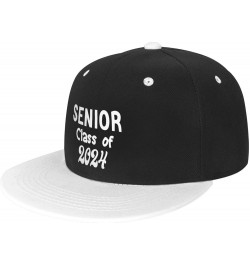 Senior Class of 2024 Senior 2024 Baseball Cap Women Cowboy Hat Trucker Hat Men Dad Hat Snapback Hat White White $10.98 Baseba...