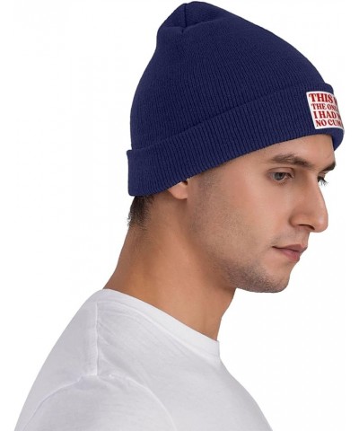 This was The Only Hat I Had with No Cum On It Beanie Hat for Men Women Warm Winter Cap Funny Fashion Knit Hat Navy Blue $9.89...