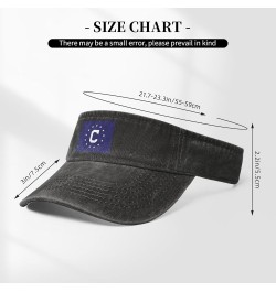 ConsularFlag-USNSpec Sun Hat Sun Visor Hats for Women Men Baseball Cap Golf Hats Black $12.31 Visors