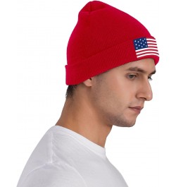 Hopkinson Flag Beanie Hat Skull Knit Warm Cap Women Men Soft Stretch for Winter7 Red $12.94 Skullies & Beanies