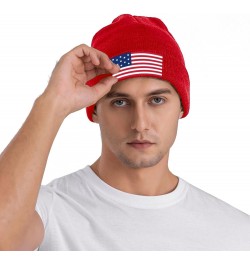 Hopkinson Flag Beanie Hat Skull Knit Warm Cap Women Men Soft Stretch for Winter7 Red $12.94 Skullies & Beanies