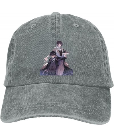 Bungo Anime Stray Dogs Hat Cap Fashion Adjustable Baseball Hat Washable Cowboy Hat Suitable for Men and WomenBlack Gray $10.9...