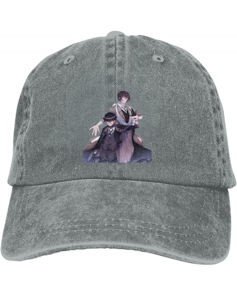 Bungo Anime Stray Dogs Hat Cap Fashion Adjustable Baseball Hat Washable Cowboy Hat Suitable for Men and WomenBlack Gray $10.9...