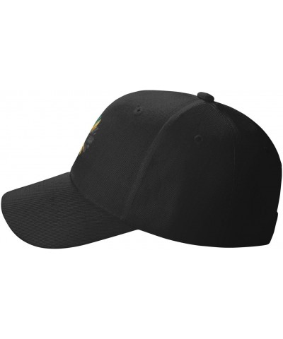 Vintage Sunflower Jamaica Flag Classic Duckbill Caps for Stylish Sun Protection Black $14.86 Baseball Caps