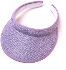 Sun Visor Hat Beach Hats for Women,Women's Sun Visor Hats Wide Brim Womens Beach Hat Ponytail Hats Purple $4.90 Sun Hats