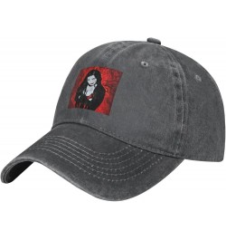 The Sisters of Mercy Hat Cap Distressed Denim Vintage Washed Trucker Hat Men Women Classic Adjustable Black Deep Heather $9.6...