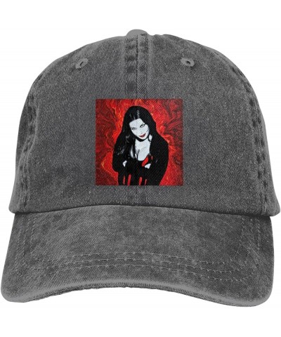 The Sisters of Mercy Hat Cap Distressed Denim Vintage Washed Trucker Hat Men Women Classic Adjustable Black Deep Heather $9.6...