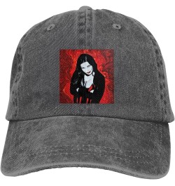 The Sisters of Mercy Hat Cap Distressed Denim Vintage Washed Trucker Hat Men Women Classic Adjustable Black Deep Heather $9.6...