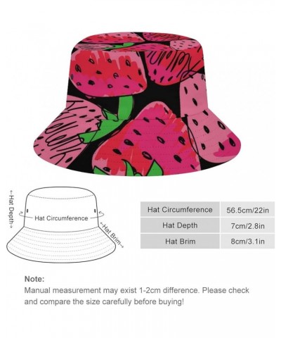 Tropical Palm Leaf Bucket Hat for Men UV Protection Neon Color Fisherman Sun Hat Full Print Beach Travel Summer Cap Colorful ...