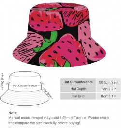 Tropical Palm Leaf Bucket Hat for Men UV Protection Neon Color Fisherman Sun Hat Full Print Beach Travel Summer Cap Colorful ...