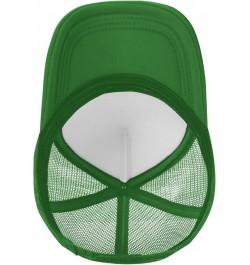 Neumann University Trucker Hats for Both Men and Women - Mesh Baseball Snapback Hats Green $13.89 Baseball Caps