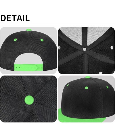 Coat of Arms of The Russian Federation Snapback Hat Flat Bill Hat Baseball Cap for Men Women Flat Brim Hats Green $13.65 Base...