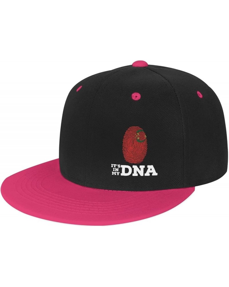 The People's Republic The Congo It's in My DNA Snapback Hat Flat Bill Hat Baseball Cap for Men Women Flat Brim Hats Pink $11....