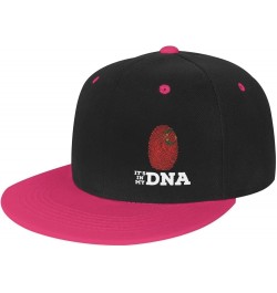 The People's Republic The Congo It's in My DNA Snapback Hat Flat Bill Hat Baseball Cap for Men Women Flat Brim Hats Pink $11....