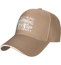 Mine's Big Use Two Hand Fishing Hat for Women Dad Hat Fashionable Hats Natural $10.69 Baseball Caps