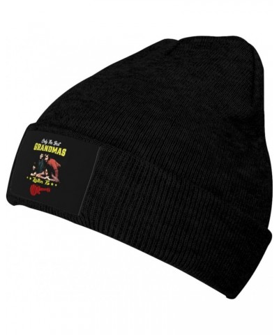 The Rock Monkees Band Aldult Knit Hat Winter Ski Hat Warm Knitted Caps Denim Hat Baseball Hat for Mens Womens $11.37 Skullies...